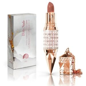 $180 MSRP - LA PRÉDIRÉ PRESTIGE Dirty Nude - Diamond Nude Velvet Lipstick